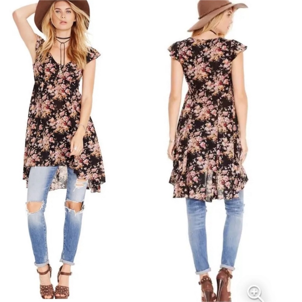 Ralph Lauren NWT Denim & Supply Sussex Boho Floral Babydoll Dress SZ 6